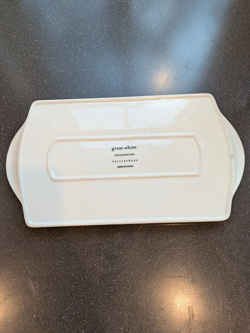 POTTERY BARN great white small platter